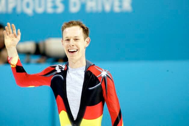 020209 Winter Olympics 2002, Speed skating, Eisschnelllauf Bronze medalist Jens Boden of Germany react after 5000 m at The Winter Olympic Games, Olympische Spiele, Olympia, OS on February 9, 2002 in Salt Lake City, USA. BILDBYRAN  Copyright: ANDREASxHILLERGREN BB020209BB028