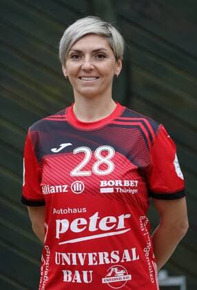 Handball 1. Bundesliga Damen THC - Mannschaftsfototermin 15.07.2020, Schönstedt, Baumkronenpfad, Handball 1.Bundesliga Damen, Saison 2020 2021, Thüringer Handballclub, THC - Mannschaftsfototermin im Bild: Lydia Jakubisova