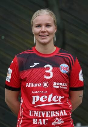 Handball 1. Bundesliga Damen THC - Mannschaftsfototermin 15.07.2020, Schönstedt, Baumkronenpfad, Handball 1.Bundesliga Damen, Saison 2020 2021, Thüringer Handballclub, THC - Mannschaftsfototermin im Bild: Emma Ekenman-Fernis