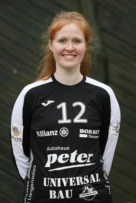 Handball 1. Bundesliga Damen THC - Mannschaftsfototermin 15.07.2020, Schönstedt, Baumkronenpfad, Handball 1.Bundesliga Damen, Saison 2020 2021, Thüringer Handballclub, THC - Mannschaftsfototermin im Bild: Torhüterin Marie Skurtveit Davidsen