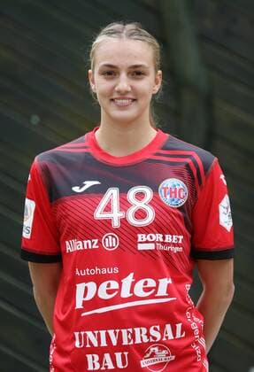 Handball 1. Bundesliga Damen THC - Mannschaftsfototermin 15.07.2020, Schönstedt, Baumkronenpfad, Handball 1.Bundesliga Damen, Saison 2020 2021, Thüringer Handballclub, THC - Mannschaftsfototermin im Bild: Nina Neidhart