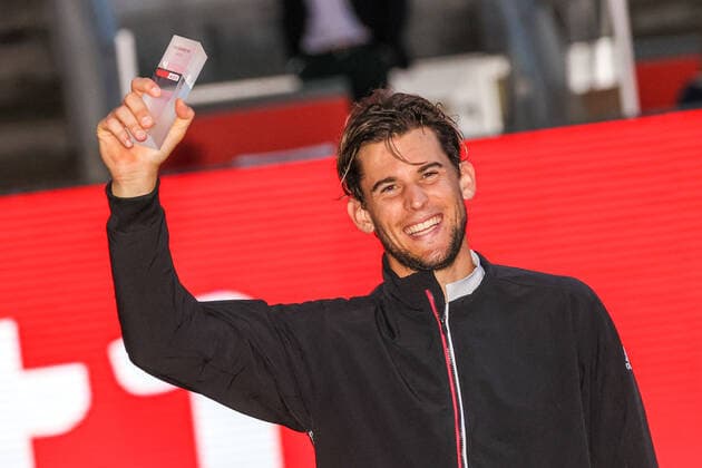 Sport Bilder des Tages Dominic THIEM (AUT), Sieger Herren-Einzel bett1ACES 2020, bett1ACES, Berlin, LTTC Rot-Weiß - Steffi-Graf-Stadion, 15.07.2020,