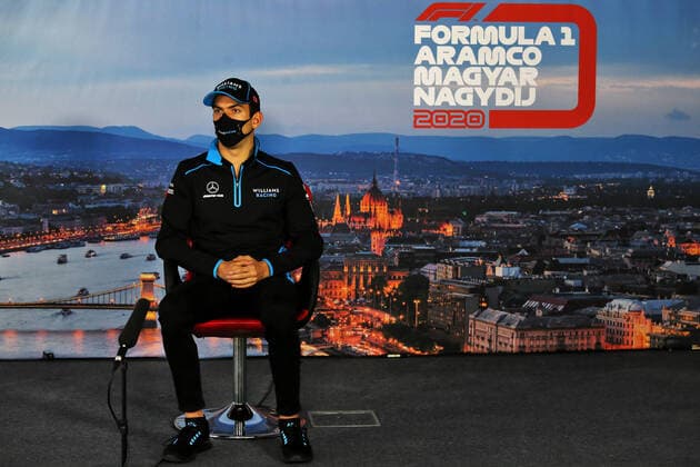 Motorsports: FIA Formula One World Championship, WM, Weltmeisterschaft 2020, Grand Prix of Hungary Motorsports: FIA Formula One World Championship 2020, Grand Prix of Hungary, 6 Nicholas Latifi (CAN, Williams Racing),