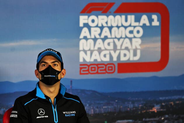 Motorsports: FIA Formula One World Championship, WM, Weltmeisterschaft 2020, Grand Prix of Hungary Motorsports: FIA Formula One World Championship 2020, Grand Prix of Hungary, 6 Nicholas Latifi (CAN, Williams Racing),
