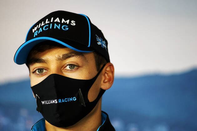 Motorsports: FIA Formula One World Championship, WM, Weltmeisterschaft 2020, Grand Prix of Hungary Motorsports: FIA Formula One World Championship 2020, Grand Prix of Hungary, 63 George Russell (GBR, Williams Racing),