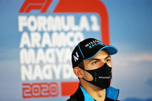 Motorsports: FIA Formula One World Championship, WM, Weltmeisterschaft 2020, Grand Prix of Hungary Motorsports: FIA Formula One World Championship 2020, Grand Prix of Hungary, 6 Nicholas Latifi (CAN, Williams Racing),