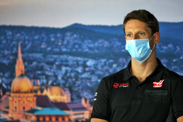Motorsports: FIA Formula One World Championship, WM, Weltmeisterschaft 2020, Grand Prix of Hungary Motorsports: FIA Formula One World Championship 2020, Grand Prix of Hungary, 8 Romain Grosjean (FRA, Haas F1 Team),