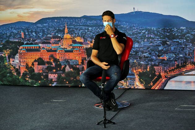 Motorsports: FIA Formula One World Championship, WM, Weltmeisterschaft 2020, Grand Prix of Hungary Motorsports: FIA Formula One World Championship 2020, Grand Prix of Hungary, 8 Romain Grosjean (FRA, Haas F1 Team),
