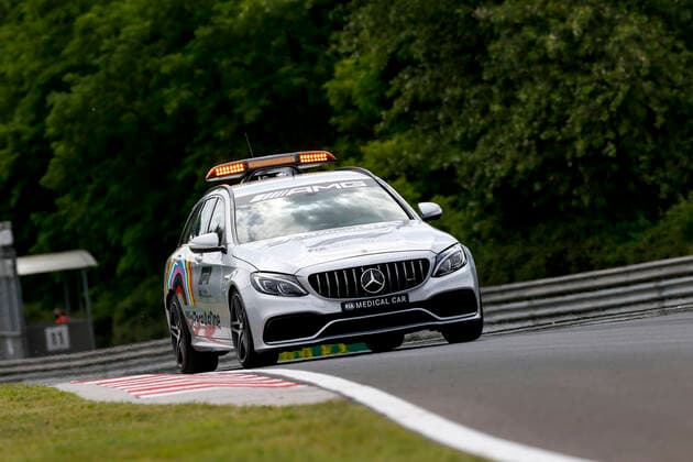 Motorsports: FIA Formula One World Championship, WM, Weltmeisterschaft 2020, Grand Prix of Hungary, F1 Medical Car Budapest Hungary