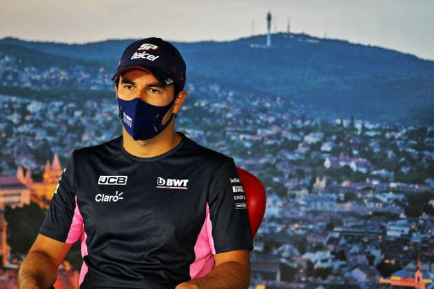 Motorsports: FIA Formula One World Championship, WM, Weltmeisterschaft 2020, Grand Prix of Hungary Motorsports: FIA Formula One World Championship 2020, Grand Prix of Hungary, 11 Sergio Perez (MEX, BWT Racing Point F1 Team),