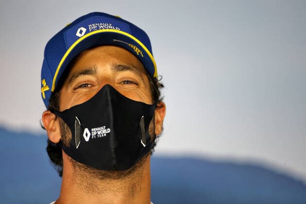 Motorsports: FIA Formula One World Championship, WM, Weltmeisterschaft 2020, Grand Prix of Hungary Motorsports: FIA Formula One World Championship 2020, Grand Prix of Hungary, 3 Daniel Ricciardo (AUS, Renault DP World F1 Team),