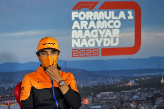 Motorsports: FIA Formula One World Championship, WM, Weltmeisterschaft 2020, Grand Prix of Hungary Motorsports: FIA Formula One World Championship 2020, Grand Prix of Hungary, 4 Lando Norris (GBR, McLaren F1 Team),