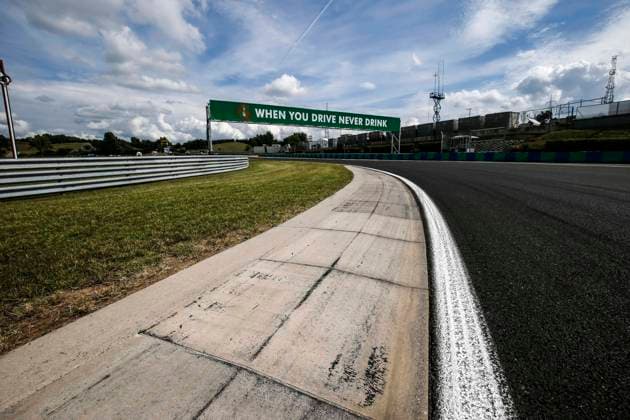 Motorsports: FIA Formula One World Championship, WM, Weltmeisterschaft 2020, Grand Prix of Hungary, Hungaroring, Curbs Budapest Hungary