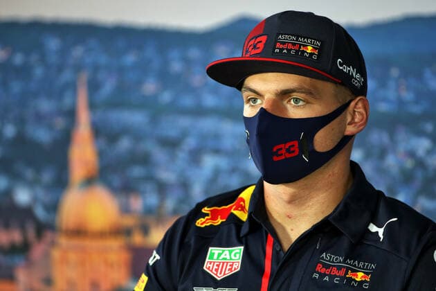 Motorsports: FIA Formula One World Championship, WM, Weltmeisterschaft 2020, Grand Prix of Hungary Motorsports: FIA Formula One World Championship 2020, Grand Prix of Hungary, 33 Max Verstappen (NLD, Aston Martin Red Bull Racing),