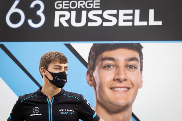 Motorsports: FIA Formula One World Championship, WM, Weltmeisterschaft 2020, Grand Prix of Hungary Motorsports: FIA Formula One World Championship 2020, Grand Prix of Hungary, 63 George Russell (GBR, Williams Racing),