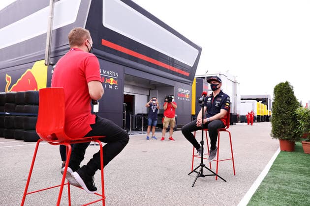 Sport Bilder des Tages Motorsports: FIA Formula One World Championship, WM, Weltmeisterschaft 2020, Grand Prix of Hungary Motorsports: FIA Formula One World Championship 2020, Grand Prix of Hungary, 33 Max Verstappen (NLD, Aston Martin Red Bull Racing),