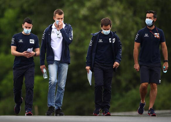 Motorsports: FIA Formula One World Championship, WM, Weltmeisterschaft 2020, Grand Prix of Hungary Motorsports: FIA Formula One World Championship 2020, Grand Prix of Hungary, 26 Daniil Kvyat (RUS, Scuderia AlphaTauri Honda),