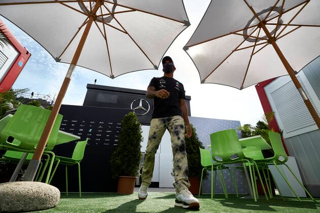 Motorsports: FIA Formula One World Championship, WM, Weltmeisterschaft 2020, Grand Prix of Hungary Motorsports: FIA Formula One World Championship 2020, Grand Prix of Hungary, 44 Lewis Hamilton (GBR, Mercedes-AMG Petronas Formula One Team),