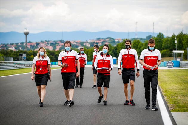 Motorsports: FIA Formula One World Championship, WM, Weltmeisterschaft 2020, Grand Prix of Hungary Motorsports: FIA Formula One World Championship 2020, Grand Prix of Hungary, 99 Antonio Giovinazzi (ITA, Alfa Romeo Racing ORLEN),