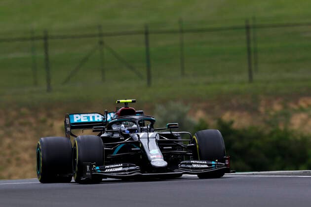 Motorsports: FIA Formula One World Championship, WM, Weltmeisterschaft 2020, Grand Prix of Hungary Motorsports: FIA Formula One World Championship 2020, Grand Prix of Hungary, 77 Valtteri Bottas (FIN, Mercedes-AMG Petronas Formula One Team),