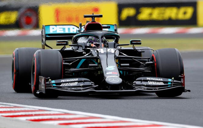 Motorsports: FIA Formula One World Championship, WM, Weltmeisterschaft 2020, Grand Prix of Hungary Motorsports: FIA Formula One World Championship 2020, Grand Prix of Hungary, 44 Lewis Hamilton (GBR, Mercedes-AMG Petronas Formula One Team),