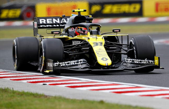 Motorsports: FIA Formula One World Championship, WM, Weltmeisterschaft 2020, Grand Prix of Hungary Motorsports: FIA Formula One World Championship 2020, Grand Prix of Hungary, 31 Esteban Ocon (FRA, Renault DP World F1 Team),