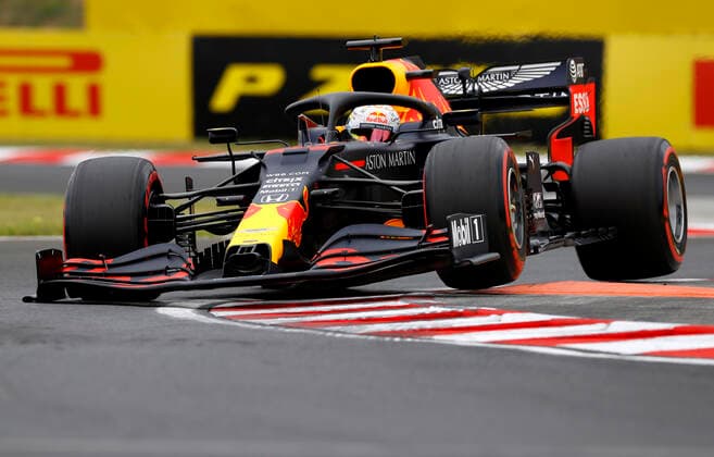 Motorsports: FIA Formula One World Championship, WM, Weltmeisterschaft 2020, Grand Prix of Hungary Motorsports: FIA Formula One World Championship 2020, Grand Prix of Hungary, 33 Max Verstappen (NLD, Aston Martin Red Bull Racing),