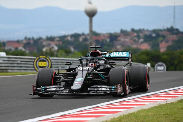 Motorsports: FIA Formula One World Championship, WM, Weltmeisterschaft 2020, Grand Prix of Hungary Motorsports: FIA Formula One World Championship 2020, Grand Prix of Hungary, 44 Lewis Hamilton (GBR, Mercedes-AMG Petronas Formula One Team),