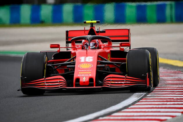 Motorsports: FIA Formula One World Championship, WM, Weltmeisterschaft 2020, Grand Prix of Hungary Motorsports: FIA Formula One World Championship 2020, Grand Prix of Hungary, 16 Charles Leclerc (MCO, Scuderia Ferrari Mission Winnow),