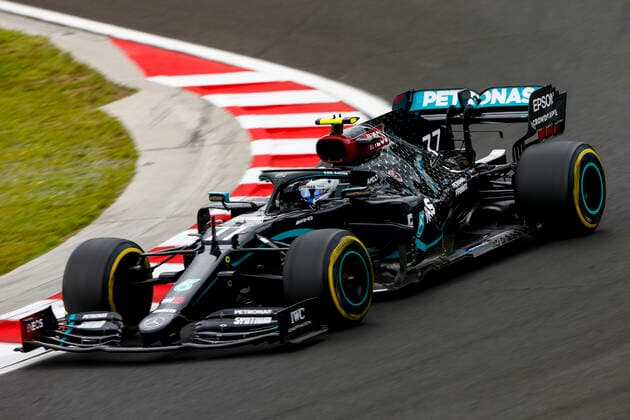 Motorsports: FIA Formula One World Championship, WM, Weltmeisterschaft 2020, Grand Prix of Hungary Motorsports: FIA Formula One World Championship 2020, Grand Prix of Hungary, 77 Valtteri Bottas (FIN, Mercedes-AMG Petronas Formula One Team),