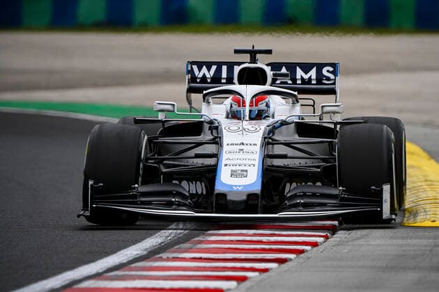 Motorsports: FIA Formula One World Championship, WM, Weltmeisterschaft 2020, Grand Prix of Hungary Motorsports: FIA Formula One World Championship 2020, Grand Prix of Hungary, 63 George Russell (GBR, Williams Racing),