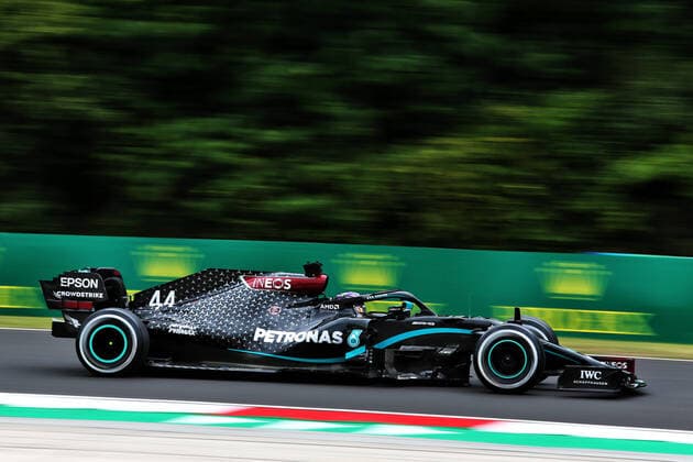 Motorsports: FIA Formula One World Championship, WM, Weltmeisterschaft 2020, Grand Prix of Hungary Motorsports: FIA Formula One World Championship 2020, Grand Prix of Hungary, 44 Lewis Hamilton (GBR, Mercedes-AMG Petronas Formula One Team),