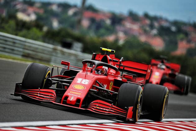 Motorsports: FIA Formula One World Championship, WM, Weltmeisterschaft 2020, Grand Prix of Hungary Motorsports: FIA Formula One World Championship 2020, Grand Prix of Hungary, 16 Charles Leclerc (MCO, Scuderia Ferrari Mission Winnow),