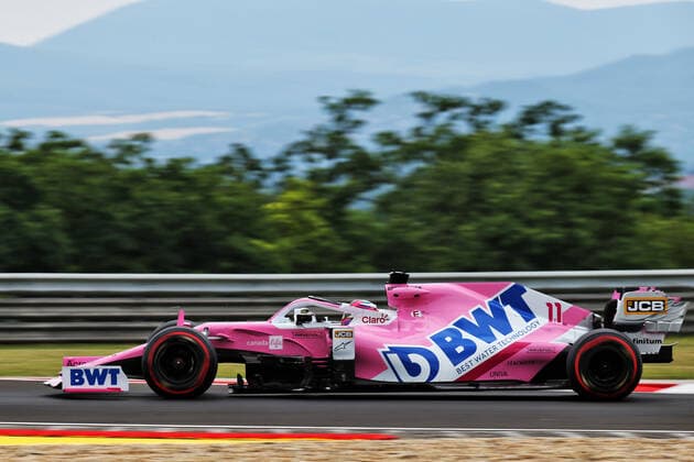 Motorsports: FIA Formula One World Championship, WM, Weltmeisterschaft 2020, Grand Prix of Hungary Motorsports: FIA Formula One World Championship 2020, Grand Prix of Hungary, 11 Sergio Perez (MEX, BWT Racing Point F1 Team),