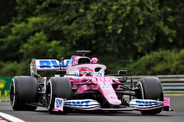 Motorsports: FIA Formula One World Championship, WM, Weltmeisterschaft 2020, Grand Prix of Hungary Motorsports: FIA Formula One World Championship 2020, Grand Prix of Hungary, 11 Sergio Perez (MEX, BWT Racing Point F1 Team),