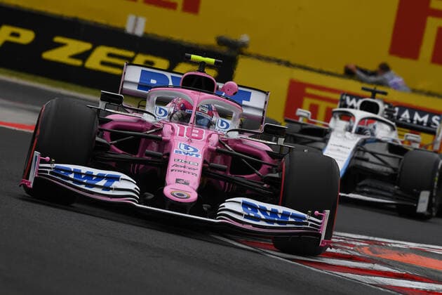 Motorsports: FIA Formula One World Championship, WM, Weltmeisterschaft 2020, Grand Prix of Hungary Motorsports: FIA Formula One World Championship 2020, Grand Prix of Hungary, 18 Lance Stroll (CAN, BWT Racing Point F1 Team),