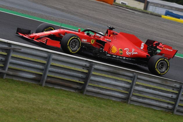 Motorsports: FIA Formula One World Championship, WM, Weltmeisterschaft 2020, Grand Prix of Hungary Motorsports: FIA Formula One World Championship 2020, Grand Prix of Hungary, 5 Sebastian Vettel (GER, Scuderia Ferrari Mission Winnow),