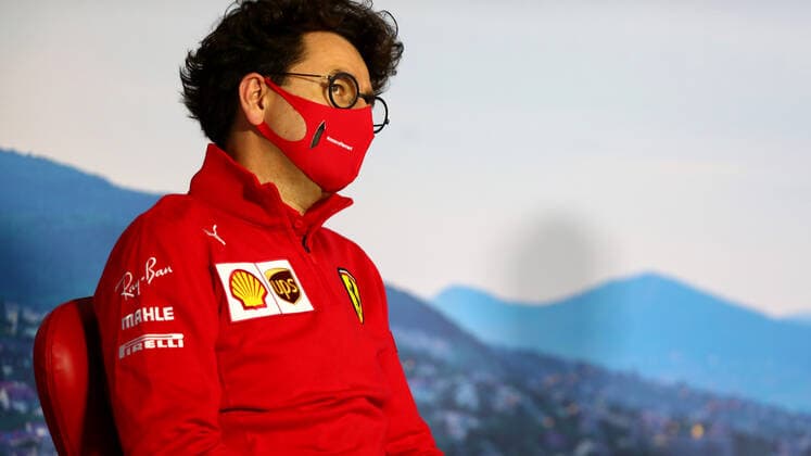 Motorsports: FIA Formula One World Championship, WM, Weltmeisterschaft 2020, Grand Prix of Hungary Motorsports: FIA Formula One World Championship 2020, Grand Prix of Hungary, Mattia Binotto (ITA, Scuderia Ferrari Mission Winnow),