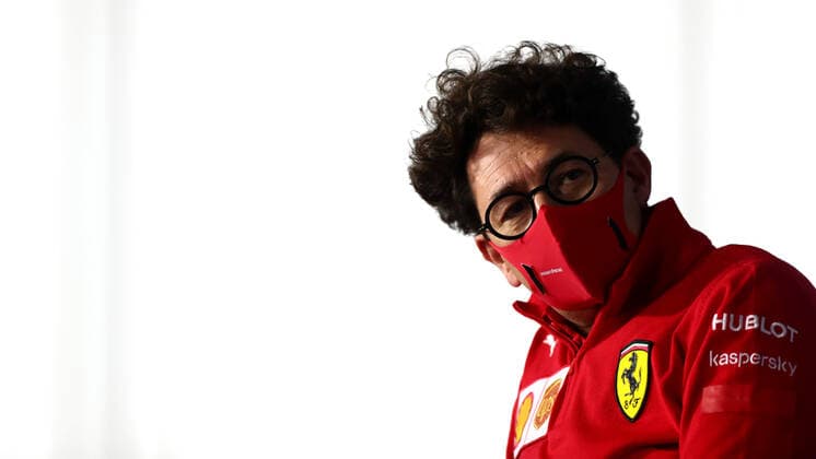 Motorsports: FIA Formula One World Championship, WM, Weltmeisterschaft 2020, Grand Prix of Hungary Motorsports: FIA Formula One World Championship 2020, Grand Prix of Hungary, Mattia Binotto (ITA, Scuderia Ferrari Mission Winnow),