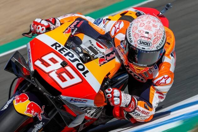First free practice for all motorcycle categories at the Jerez circuit before the Spanish Grand Prix to be held this weekend. Jerez, July 17, 2020. Primeros entrenamientos libres para todas las categorías de motociclismo en el circuito de Jerez antes del gran Premio de Espana que se celebrará este fin de semana. Jerez, 17 Julio, 2020. Marc Marquez Circuito de Jerez-Angel Nieto Cordon Press Cordon Press *** First free practice for all motorcycle categories at the Jerez circuit before the Spanish Grand Prix to be held this weekend Jerez, July 17, 2020 Marc Marquez Circuito de Jerez Angel Nieto Cordon Press  xx xx