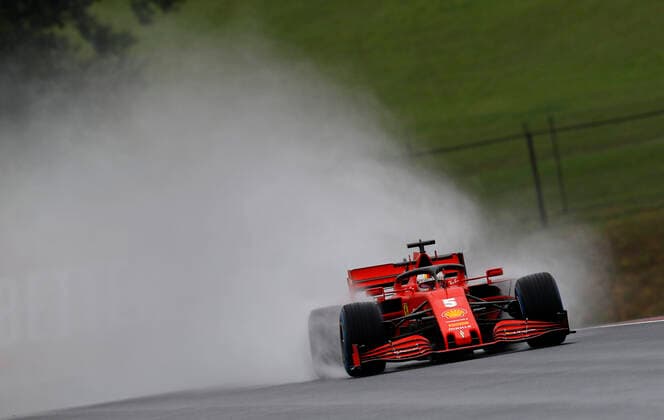 Motorsports: FIA Formula One World Championship, WM, Weltmeisterschaft 2020, Grand Prix of Hungary Motorsports: FIA Formula One World Championship 2020, Grand Prix of Hungary, 5 Sebastian Vettel (GER, Scuderia Ferrari Mission Winnow),