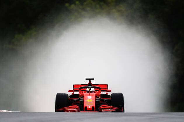 Motorsports: FIA Formula One World Championship, WM, Weltmeisterschaft 2020, Grand Prix of Hungary Motorsports: FIA Formula One World Championship 2020, Grand Prix of Hungary, 5 Sebastian Vettel (GER, Scuderia Ferrari Mission Winnow),