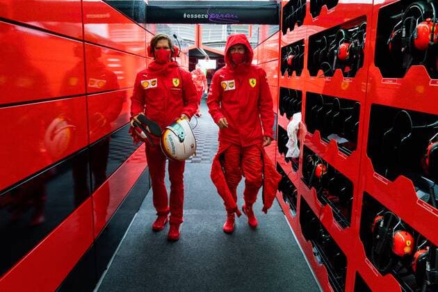 Motorsports: FIA Formula One World Championship, WM, Weltmeisterschaft 2020, Grand Prix of Hungary Motorsports: FIA Formula One World Championship 2020, Grand Prix of Hungary, 5 Sebastian Vettel (GER, Scuderia Ferrari Mission Winnow),