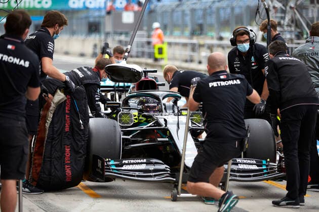 Motorsports: FIA Formula One World Championship, WM, Weltmeisterschaft 2020, Grand Prix of Hungary Motorsports: FIA Formula One World Championship 2020, Grand Prix of Hungary, 44 Lewis Hamilton (GBR, Mercedes-AMG Petronas Formula One Team),