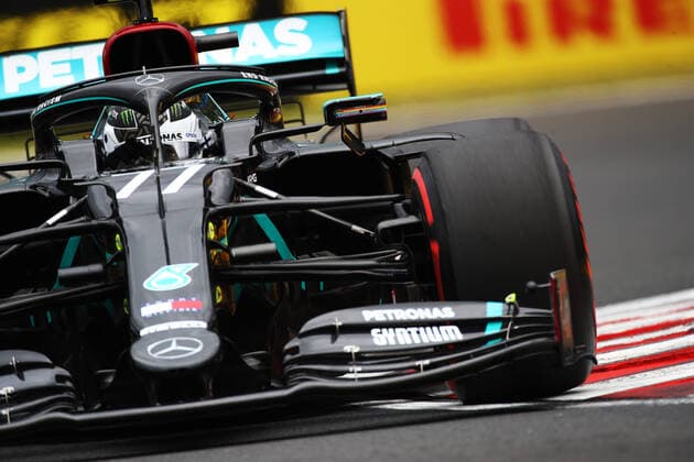 Motorsports: FIA Formula One World Championship, WM, Weltmeisterschaft 2020, Grand Prix of Hungary Motorsports: FIA Formula One World Championship 2020, Grand Prix of Hungary, 77 Valtteri Bottas (FIN, Mercedes-AMG Petronas Formula One Team),