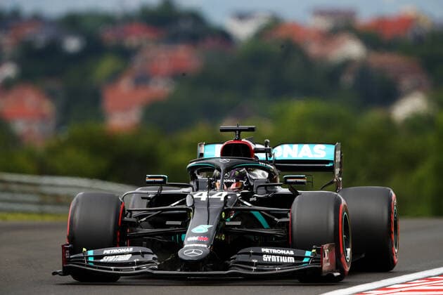 Motorsports: FIA Formula One World Championship, WM, Weltmeisterschaft 2020, Grand Prix of Hungary Motorsports: FIA Formula One World Championship 2020, Grand Prix of Hungary, 44 Lewis Hamilton (GBR, Mercedes-AMG Petronas Formula One Team),
