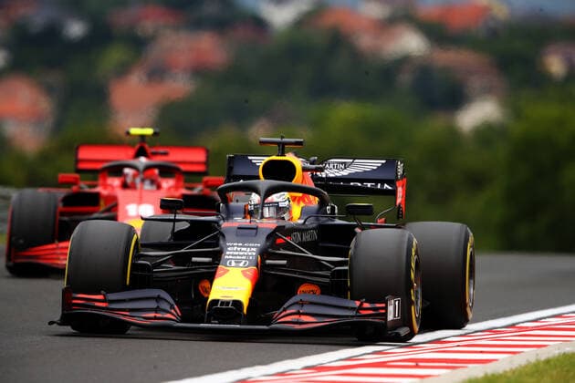 Motorsports: FIA Formula One World Championship, WM, Weltmeisterschaft 2020, Grand Prix of Hungary Motorsports: FIA Formula One World Championship 2020, Grand Prix of Hungary, 33 Max Verstappen (NLD, Aston Martin Red Bull Racing),