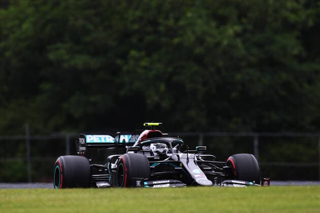 Motorsports: FIA Formula One World Championship, WM, Weltmeisterschaft 2020, Grand Prix of Hungary Motorsports: FIA Formula One World Championship 2020, Grand Prix of Hungary, 77 Valtteri Bottas (FIN, Mercedes-AMG Petronas Formula One Team),