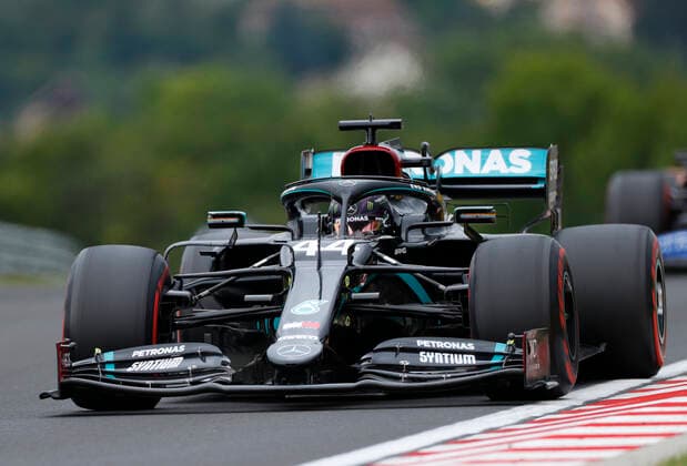 Motorsports: FIA Formula One World Championship, WM, Weltmeisterschaft 2020, Grand Prix of Hungary Motorsports: FIA Formula One World Championship 2020, Grand Prix of Hungary, 44 Lewis Hamilton (GBR, Mercedes-AMG Petronas Formula One Team),
