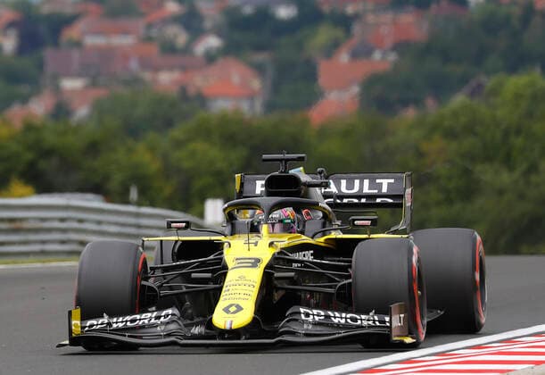 Motorsports: FIA Formula One World Championship, WM, Weltmeisterschaft 2020, Grand Prix of Hungary Motorsports: FIA Formula One World Championship 2020, Grand Prix of Hungary, 3 Daniel Ricciardo (AUS, Renault DP World F1 Team),